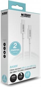 Produktbild Urban Factory USB-C/USB-C CABLE - 2M (2 m, USB 3.2 Gen 1)