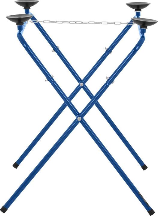 Produktbild MSW Scheibenbock KFZ mit Saugplatten Windschutzscheiben Ständer Scheibentisch 150 kg