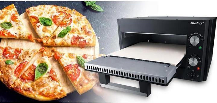 Image du produit Steba Power Pizzabcker schwarz PB 1800 sw (Four à pizza électrique)