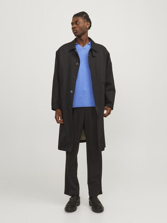 Produktbild Jack & Jones Einfarbig Strickpullover mit Rundhals Strickpullover mit Rundhals (XS)