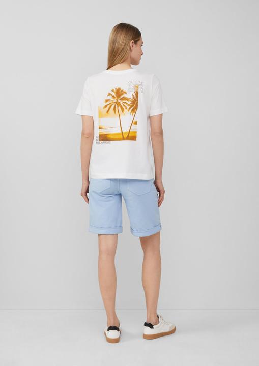 Produktbild S.Oliver T-Shirt T-Shirt mit Front- und Rückenprint (44)