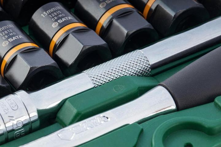 Actual product image SATA BoltBiter screw extractor set, 23 pieces, 1/4 and 3/8 " (19 mm, 12 mm, 14 mm, 16 mm, 10 mm, 18 mm, 7 mm, 17 mm, 11 mm, 15 mm, 8 mm, 9 mm, 13 mm)