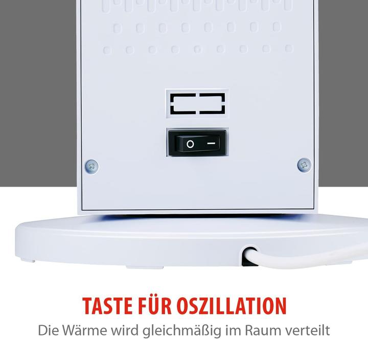 Produktbild alpina Turmheizgerät PTC-2702, 800/2000 W (2000 W)