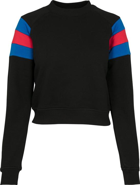 Actual product image Urban Classics Ladies Sleeve Stripe Crew (L)