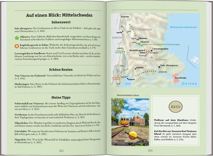 Produktbild Reise-Handbuch Reiseführer Schweden (Deutsch, Petra Juling, 2024)