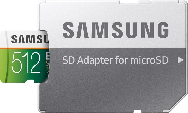 Produktbild Samsung EVO Select microSD Karte (2020) (SD Adapter) (512 GB, microSDXC, U3, UHS-I)