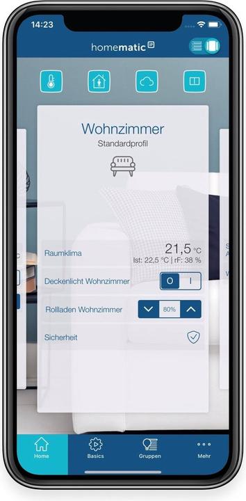 Image du produit Homematic IP Actionneur de serrure de porte HmIP-DLD (Smartphone)