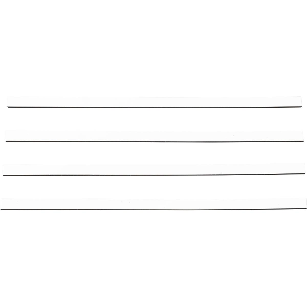 Ultradex, Magnet, Magnetisches Band 250x9x2mm VE=4 Stück weiss (4 x)