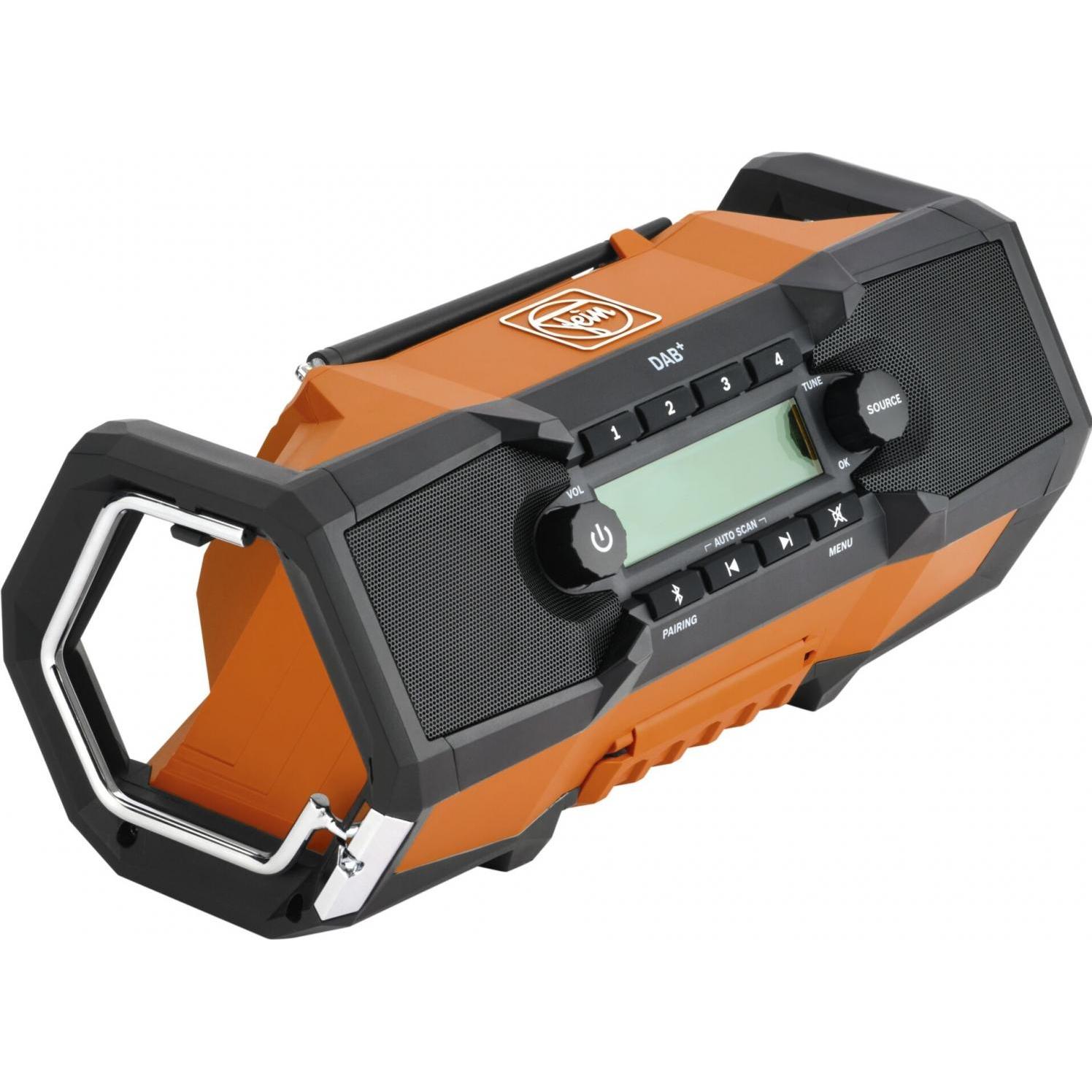 Fein Arad 18 BC AS (DAB+, FM, AM, Bluetooth), Radio, Gelb, Schwarz