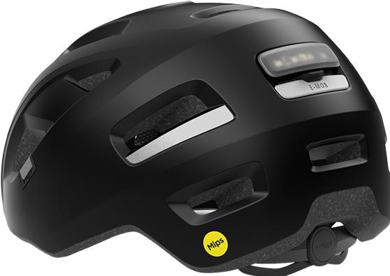 Produktbild MET Helm E-Mob Mips, Black, Matt, S (52 - 56 cm)
