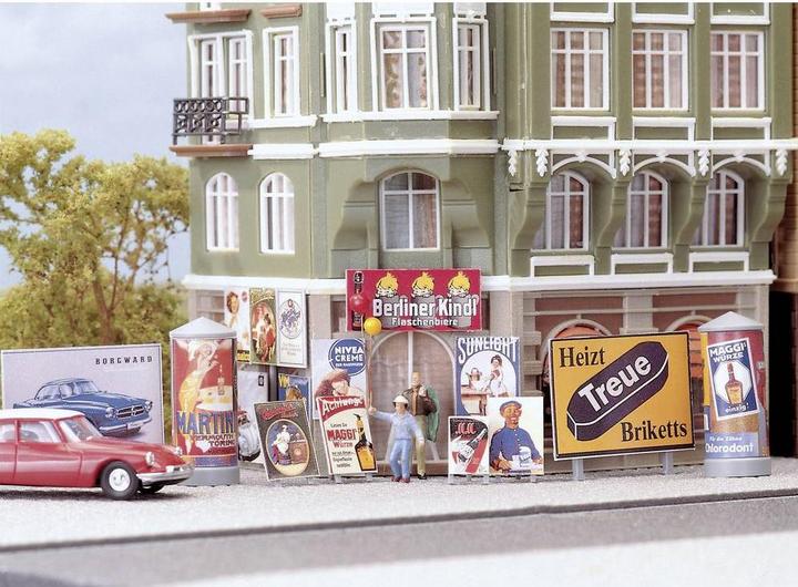 Produktbild Busch 6002 H0 Werbeplakate