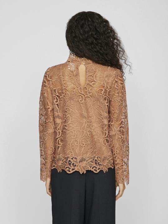 Produktbild Vila Spitzen Oberteil mit langen Ärmeln (38)