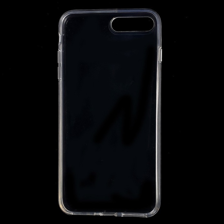 Produktbild Cover-Discount iPhone 8 Plus / 7 Plus - Gummi Silikon Hülle extra dünn transparent (Apple iPhone 7 Plus, Apple iPhone 8 Plus)