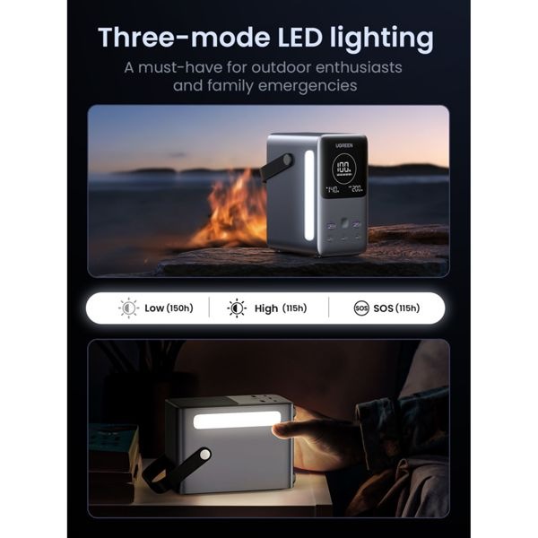 Immagine prodotto Ugreen Nexode (48000 mAh, 300 W, 153 Wh)