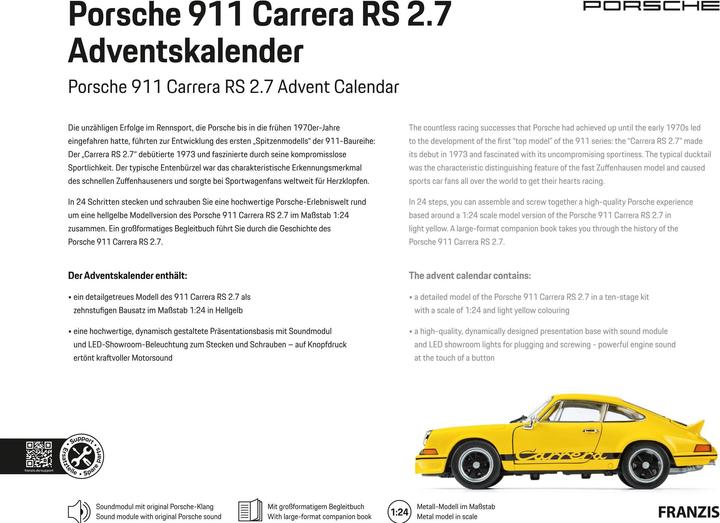 Actual product image Porsche 911 Carrera RS 2.7