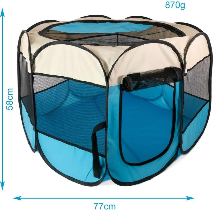 Actual product image Intirilife Pet Playpen Play Tent