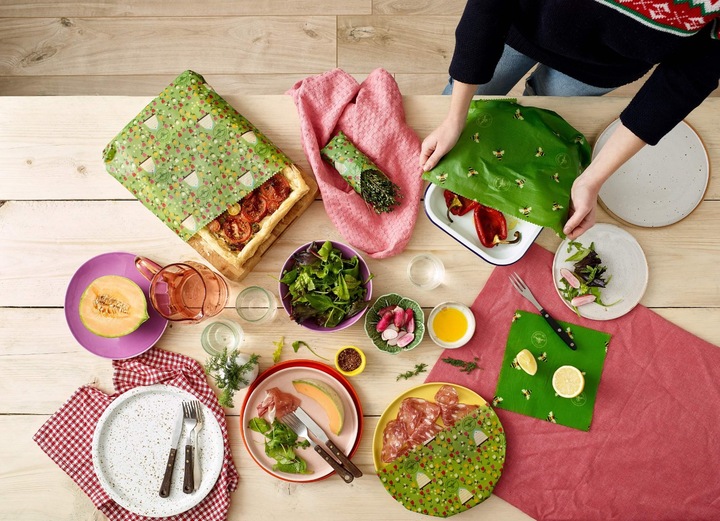 Actual product image The Beeswax Wrap Co. Beeswax Wipes (3 x)