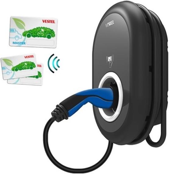 Produktbild Vestel EVC04 Home Plus (Typ 2, 11 kW, 16 A, Fest verdrahtet)