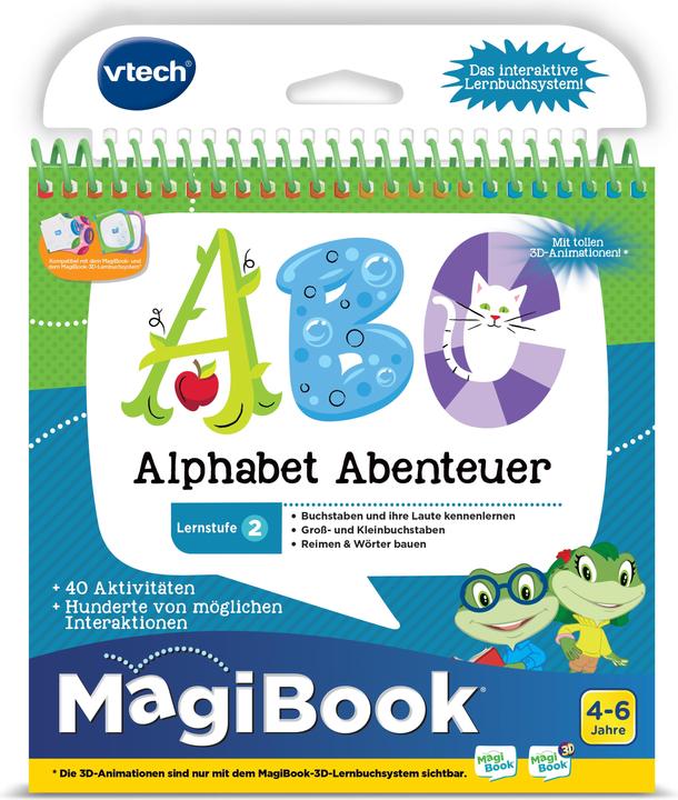 Actual product image VTech educational playbook (German, 4 - 6 years)