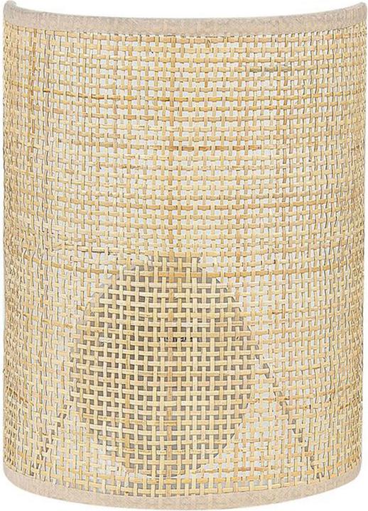 Immagine prodotto Beliani Lampada da parete in rattan naturale semitonda DEMITRIE (E14)
