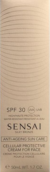 Actual product image Sensai Cellular Sun Protective Cream For Face SPF30 (Suntan cream, SPF 30, 50 ml)