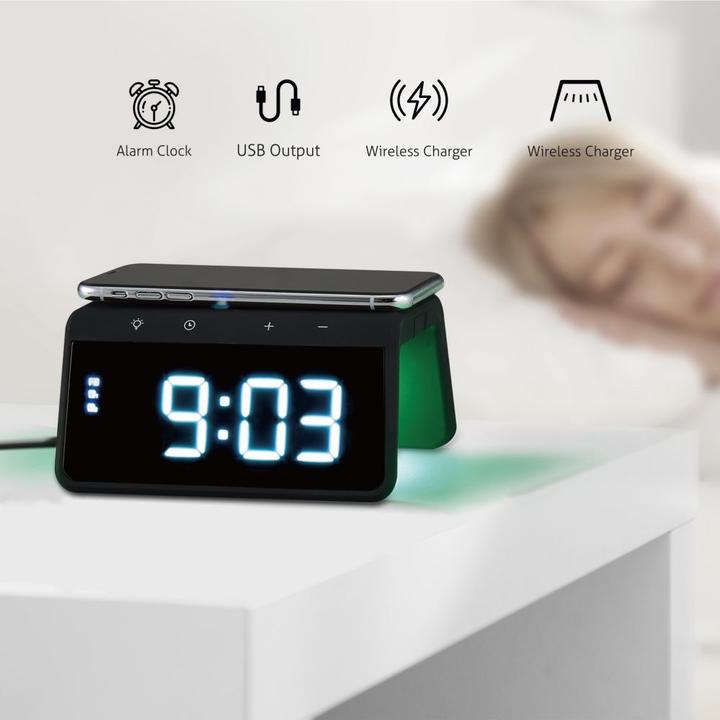 Produktbild Evelatus Wireless Charging Clock