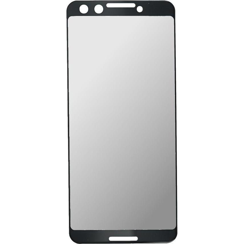 prio 3D Displayschutzglas für Google Pixel 3 schwarz (1 Stück, Google Pixel 3), Smartphone Schutzfolie, Schwarz