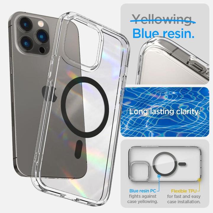 Produktbild Spigen Ultra Hybrid Case MagSafe für Apple iPhone 14 Pro - graphite (Apple iPhone 14 Pro)