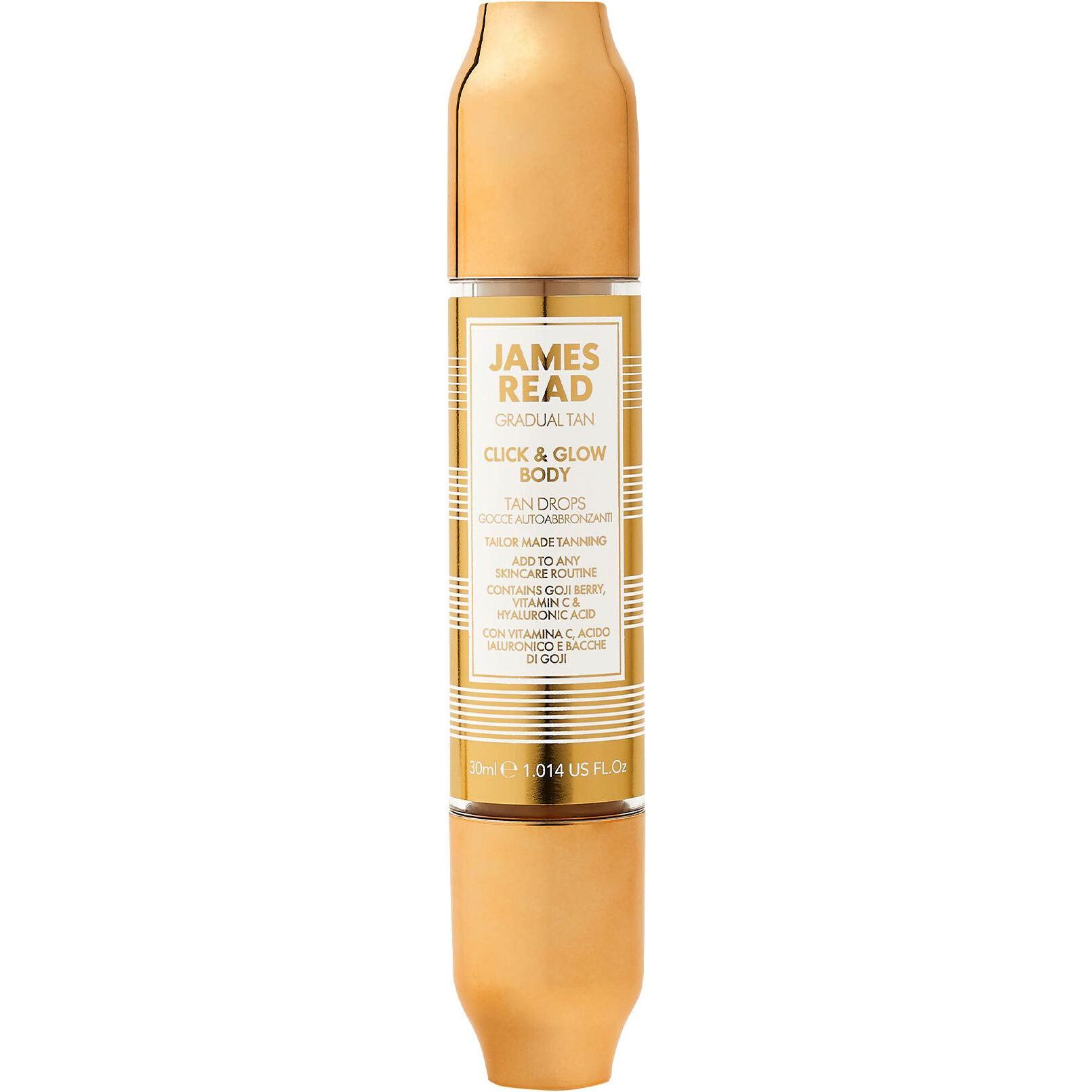 James Read, Selbstbräuner, Click & Glow Body (Selbstbräunungsspray, 30 ml)