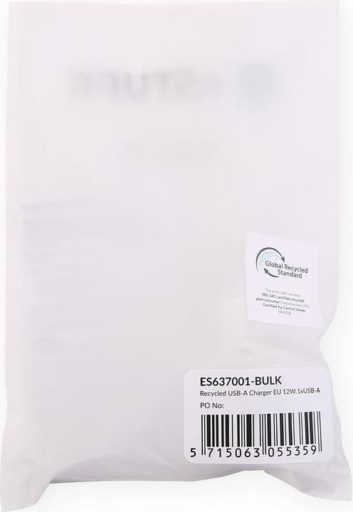 Immagine prodotto eSTUFF Caricatore INFINITE USB-A UE (12 W, 1 porzione)