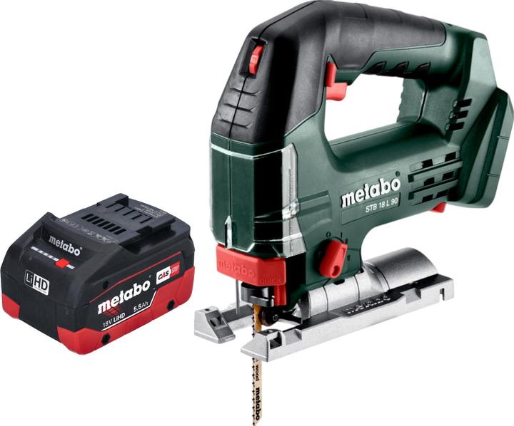 Produktbild Metabo STB 18 L 90 Akku Stichsäge 18 V 90 mm + 1x LiHD Akku 5,5 Ah - ohne Ladegerät