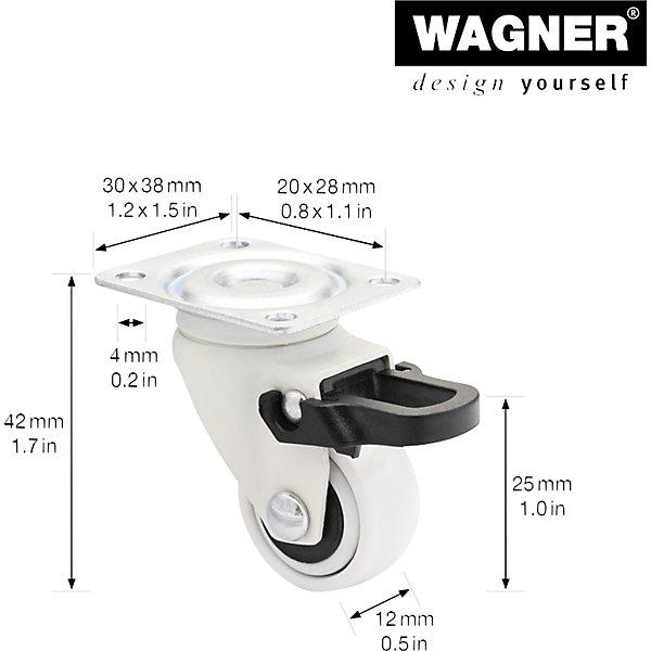 Produktbild Wagner System Lenkrollen