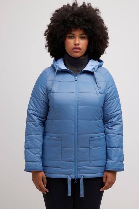 Actual product image Ulla Popken Reversible Butterfly Print Fully Lined Quilted Jacket (46, 48)