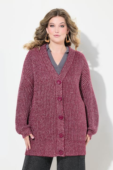 Produktbild Miamoda Strickjacke mit Glitzergarn, Loose Fit (56)