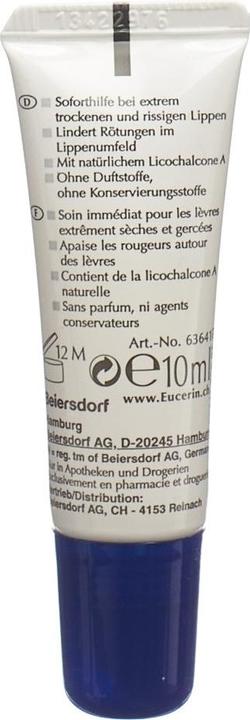 Actual product image Eucerin Acute (Lip balm, 10 ml)