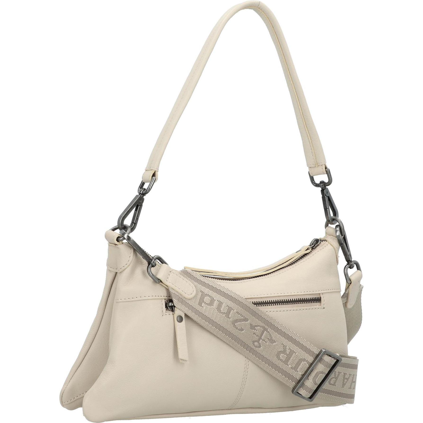 Thumbnail - Harbour 2nd, Handtasche, Just Pure Schultertasche Leder 33 cm, Beige