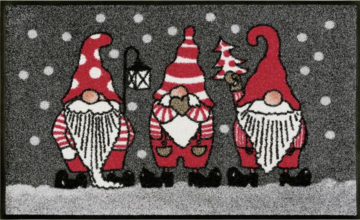 Wash + Dry Winter gnomes (50 x 75 cm)