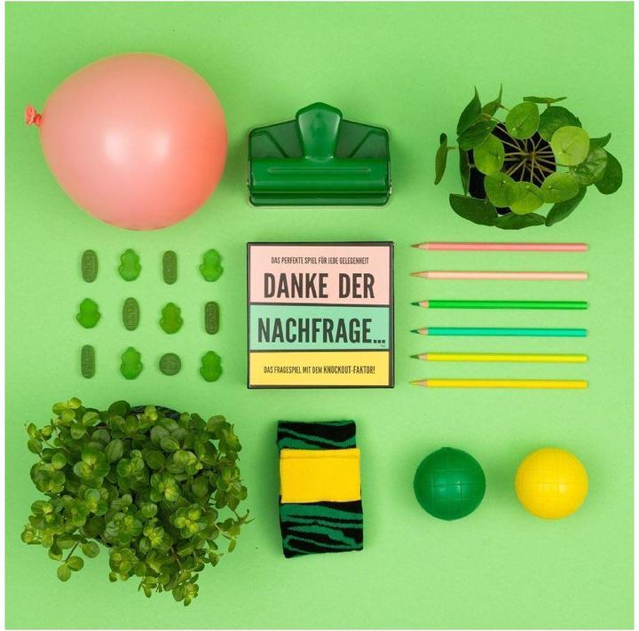 Actual product image Thanks for asking... (German, 2 - 8 Players)