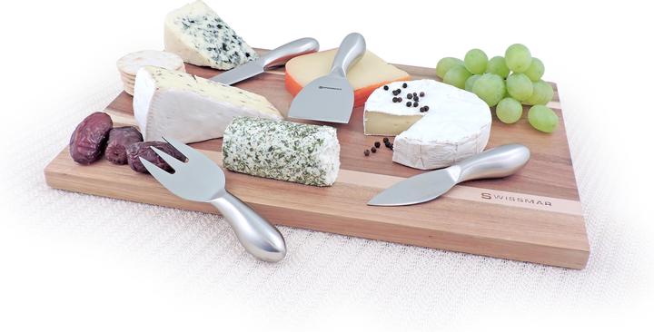 Immagine prodotto Swissmar Käsemesser Silber, 4-teilig (20 cm)