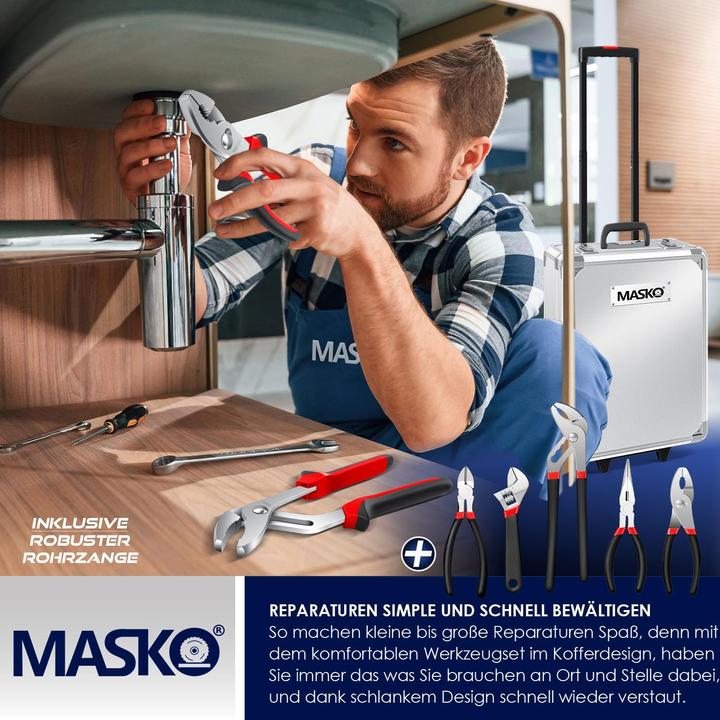 Actual product image Masko Toolbox (1400 pieces)