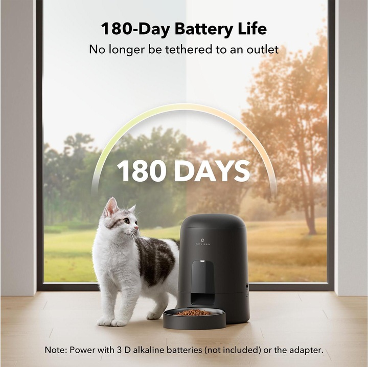 Actual product image Petlibro Automatic cat food (2 l)