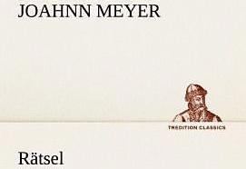 Produktbild Rätsel (Deutsch, Joahnn Meyer, 2012)