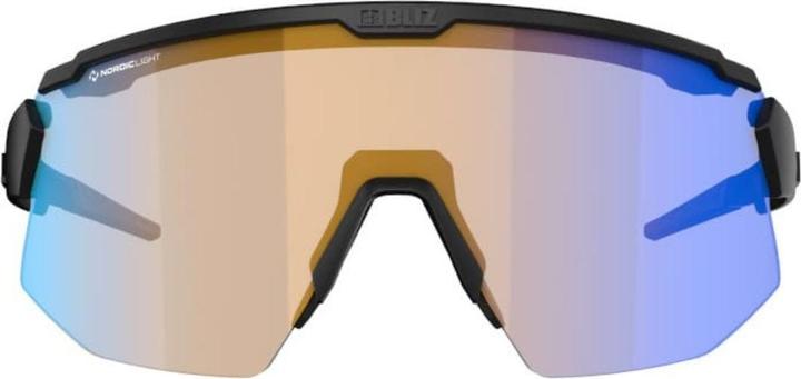 Image du produit Bliz Breeze Nano Optics Nordic Light (Noir mat, Corail clair nordique : Orange w blue multi, Brown w Silver Mirror)