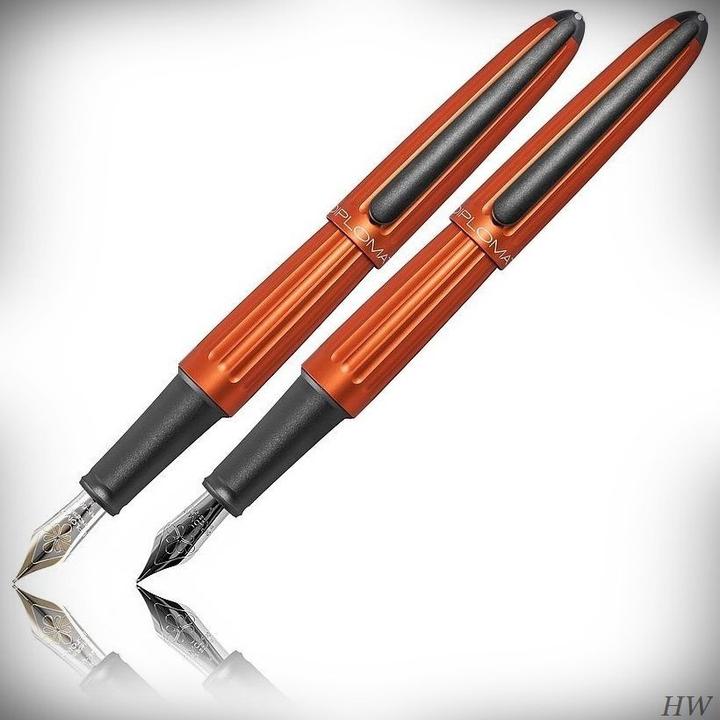Produktbild Diplomat Amžinoji plunksna Aero, F, oranžinė (Orange, 1x)