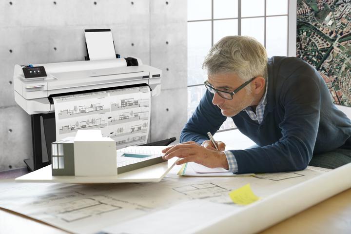 Produktbild HP T525, 36" DesignJet (Tintenpatrone, Farbe)