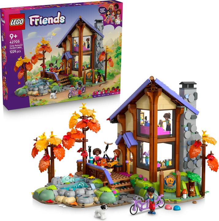 LEGO Gemütliche Hütte im Herbstwald (42705, LEGO Friends)