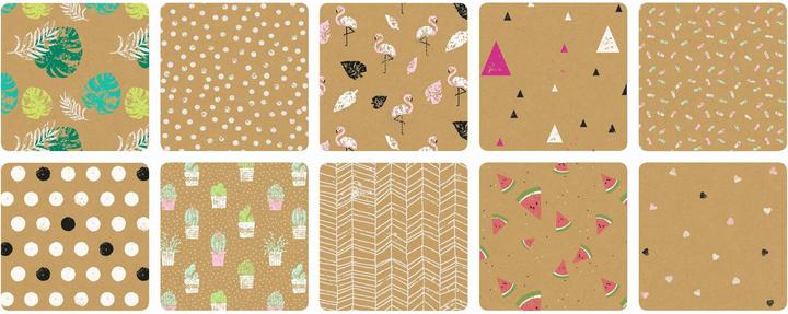 Produktbild Folia Motivblock Kraftpapier (230 g/m², 1x)