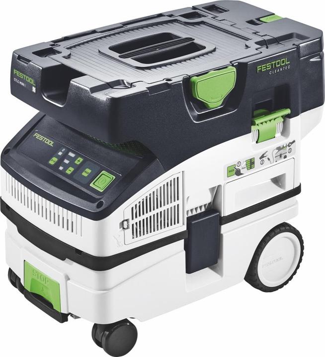 Image du produit Festool CTLC MINI I-Basic Akku Absaugmobil 36 V ( 2x 18 V ) Staubkl. L + 2x Akku 5,0 Ah - ohne (Système d'aspiration)