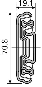 Immagine prodotto Accuride Guide a sfera a estrazione totale (binario pesante) 7957