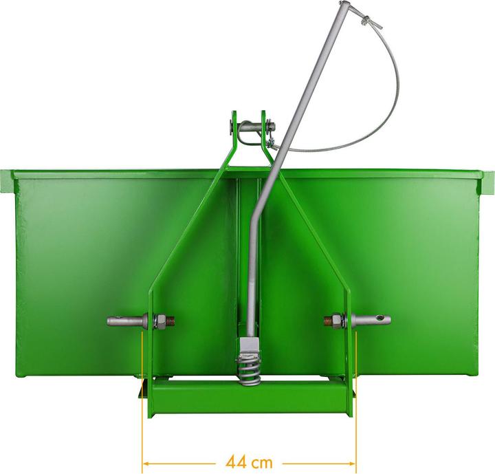 Image du produit Dema Heckcontainer 1000S Basic (390 l)